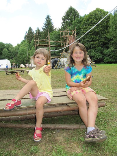 U Barušky na táboře 