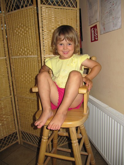 Židlička akorát pro mě 