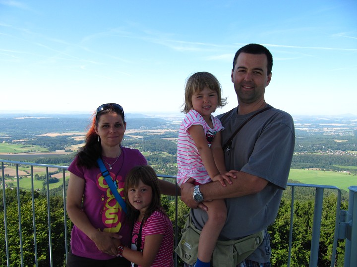 Na rozhledně Tábor 