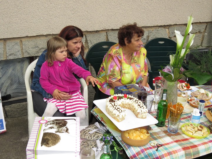 Zlatá svatba babičky a dědy 