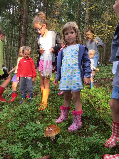 Takovu velkou houbu jsem našla... 