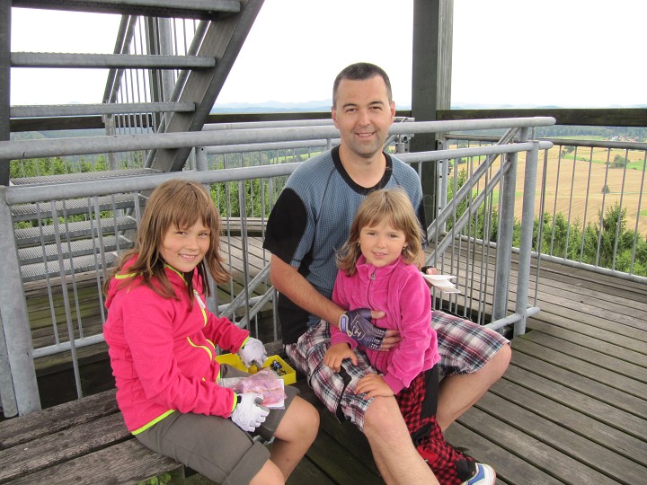 Na rozhledně Weifberg 