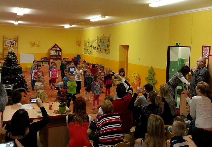 Vystoupení ve školce 